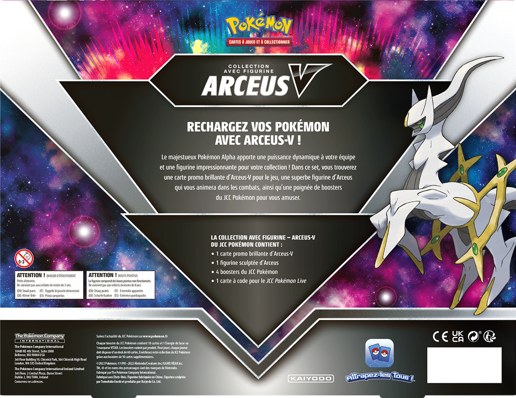 pokemon trading card game arceus v figure collection box Opening the Pokmon Premium Pack Violet series GoBack - Come check out