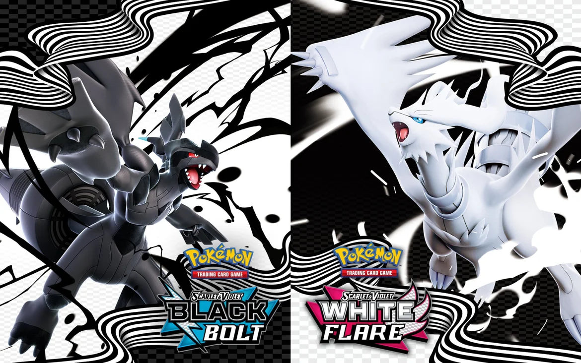 Unova Unleashed: Black Bolt & White Flare Coming Soon to TCGStadium! Unova Unleashed: Black Bolt & White Flare Coming Soon to TCGStadium!