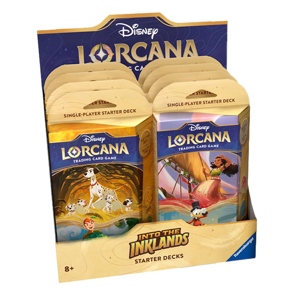 lorcana inklands card prices Disney Lorcana: Into the Inklands Starter Deck Display