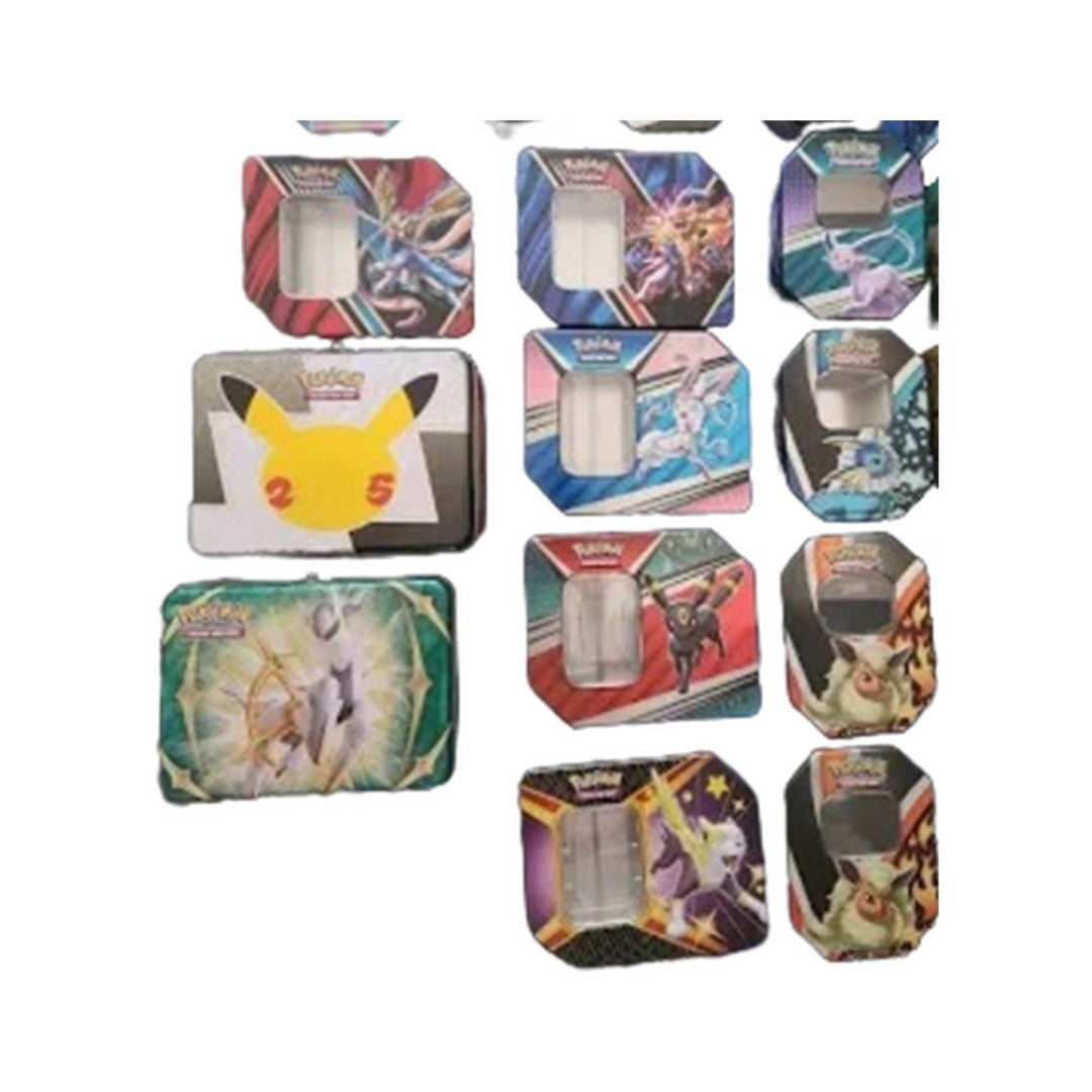 empty pokemon cards Empty Pokémon TCG Tin – Assorted Styles – No Cards – $3 Each – TCGStadium