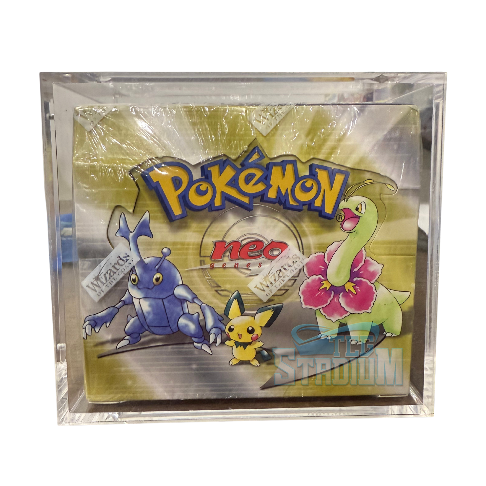 CERTIFIED AUTHENTIC Sealed Neo Genesis Unlimited Pokemon Cards
