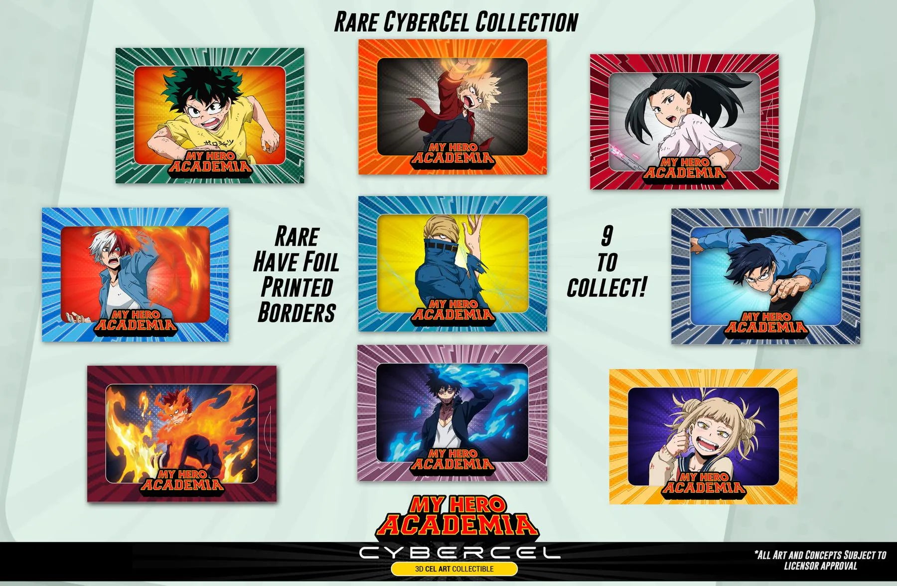 my hero academia rare cards Cybercel My Hero Academia Trading Cards Series 1 Booster Box – TCGStadium