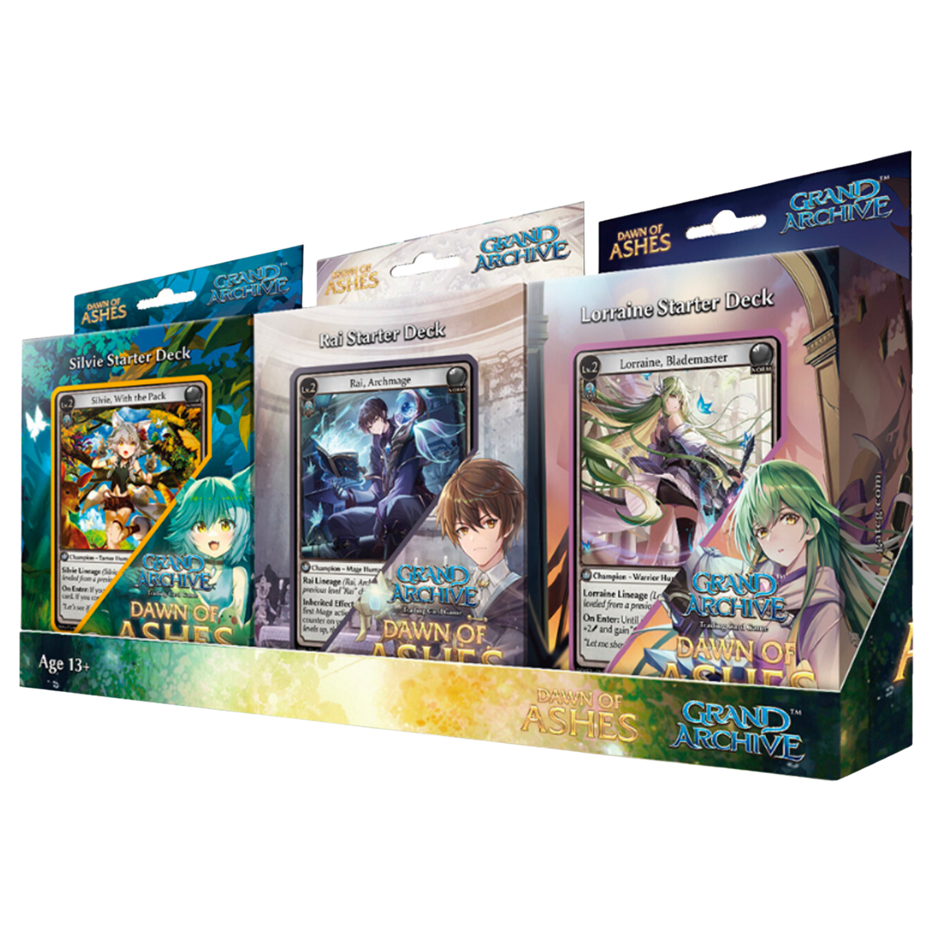 Grand Archive TCG: Dawn of Ashes - Starter Deck (Set of 3) TCGStadium Grand Archive TCG: Dawn of Ashes - Starter Deck (Set of 3) TCGStadium